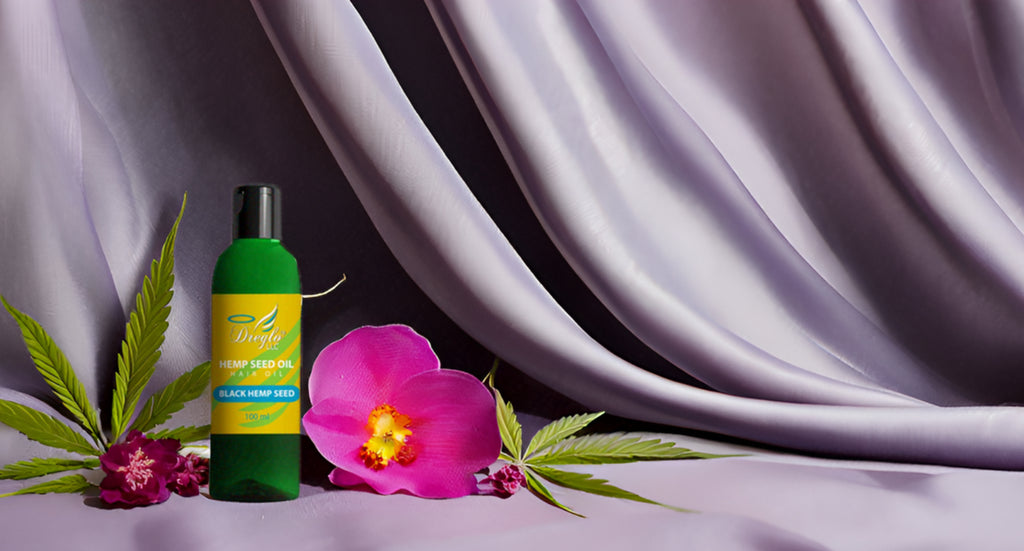 DREGLO 100% Organic-Black Hempseed-Hair Oil