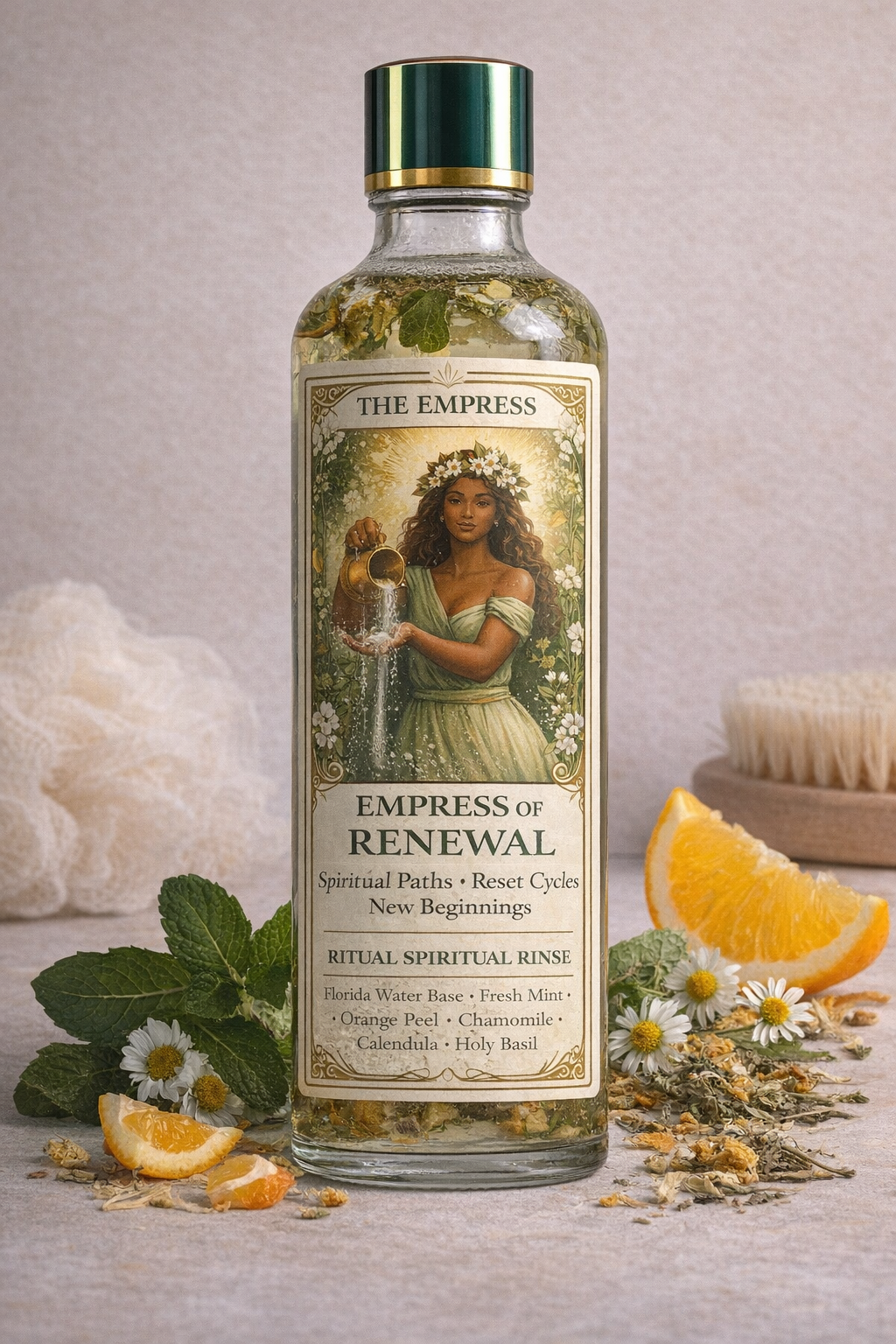 🌿 THE EMPRESS OF RENEWAL Empress Portions™ | Ritual Spiritual Rinse
