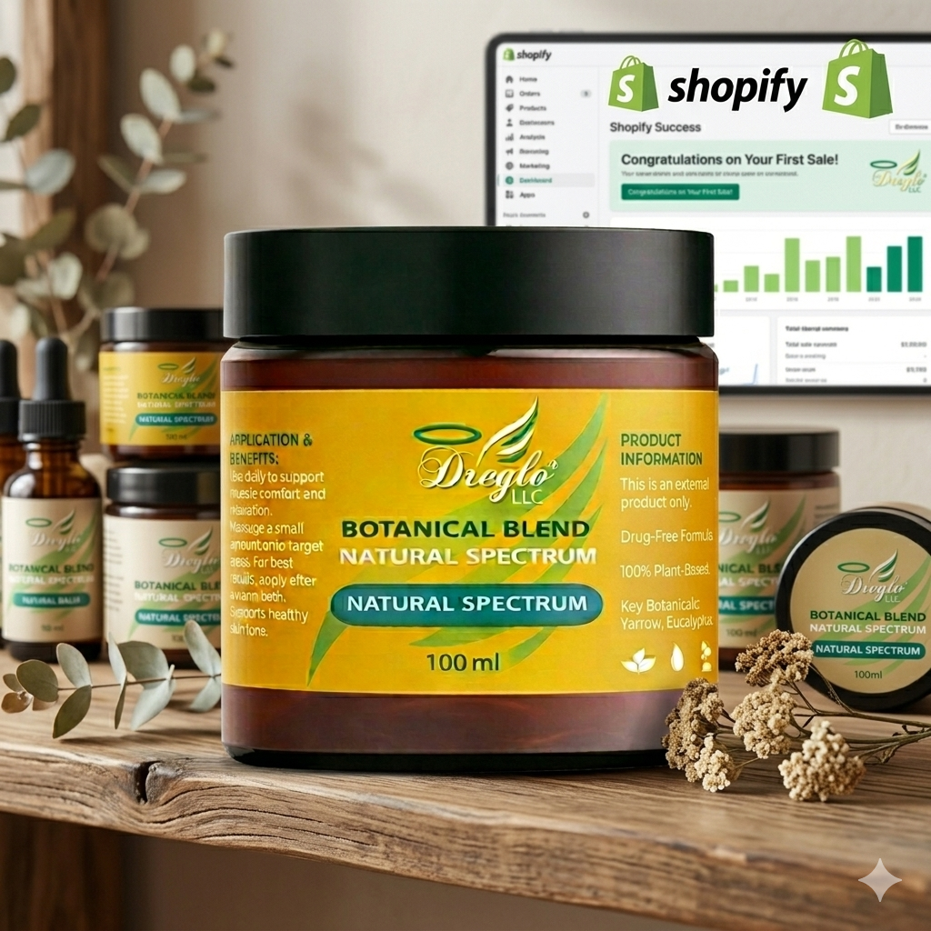 DREGLO 100% Organic Botanical Blend - Tension Blend